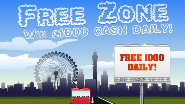Win £1,000 Cash Daily