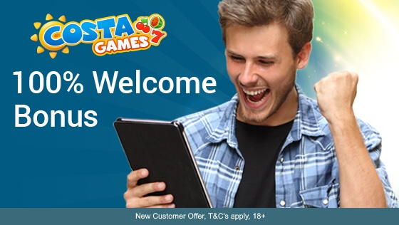 Costa Games – Get £50 Bonus plus 100 Free Spins