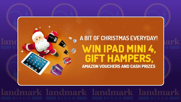 WIN an iPad Mini 4, Gift Hampers and More at Landmark Bingo