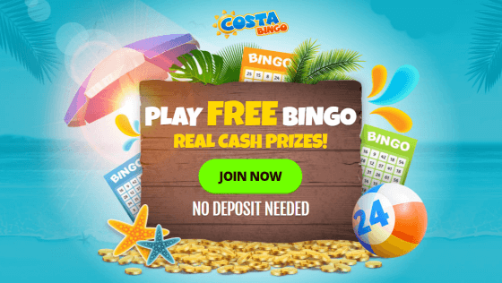 Costa Bingo – £5 Free Bingo Bonus