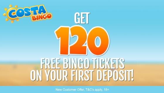 Costa Bingo – Welcome Bonus Offer